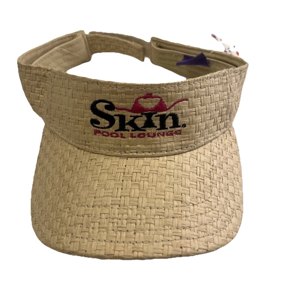 VINTAGE LAS VEGAS Palms Hotel And Casino Skin Pool Lounge Hat Visor